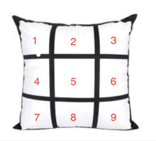 Load image into Gallery viewer, 9 panel pillow